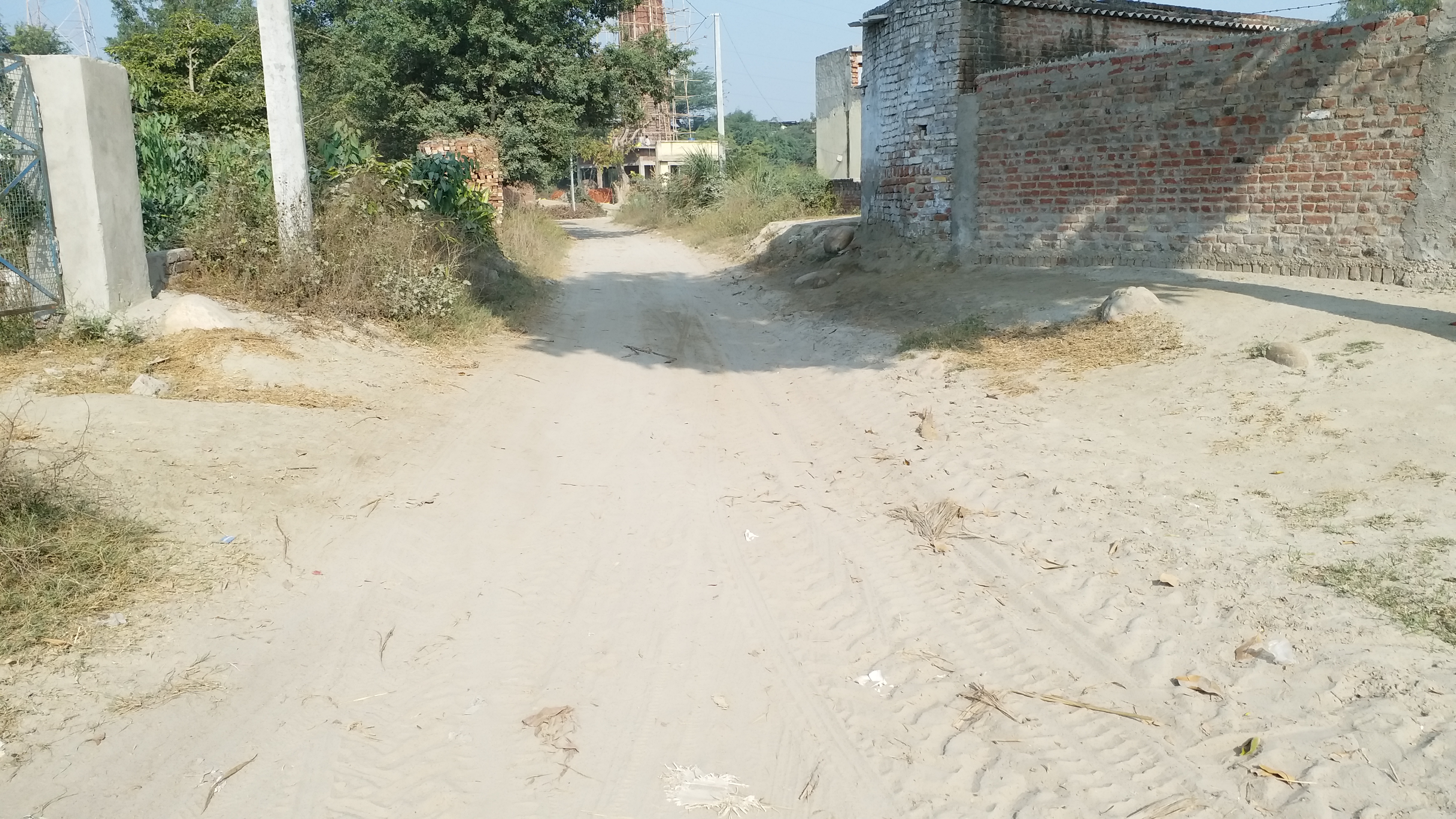 development work in kharagpur village of amroha