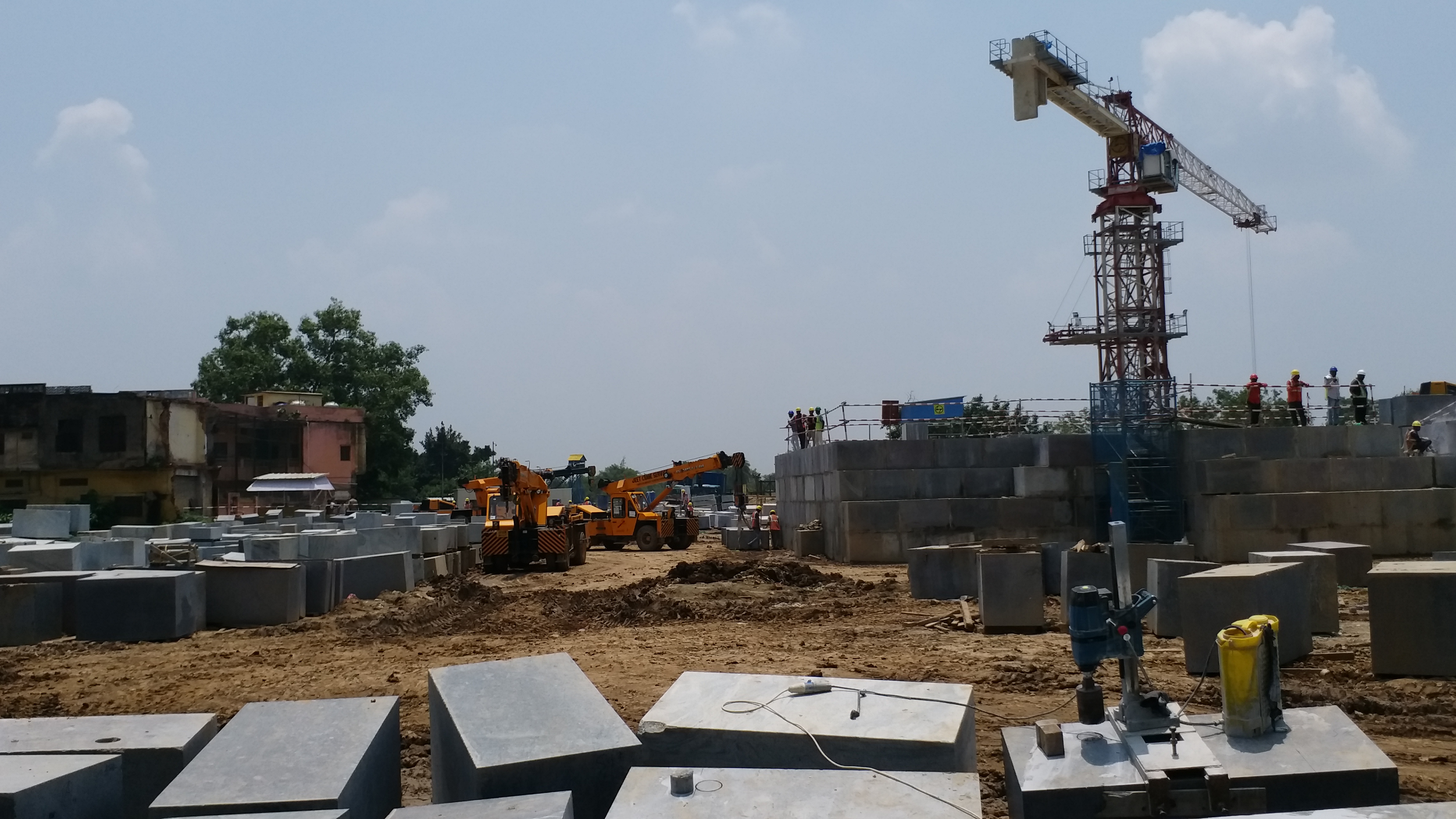 Stones for Ram Temple Constriction