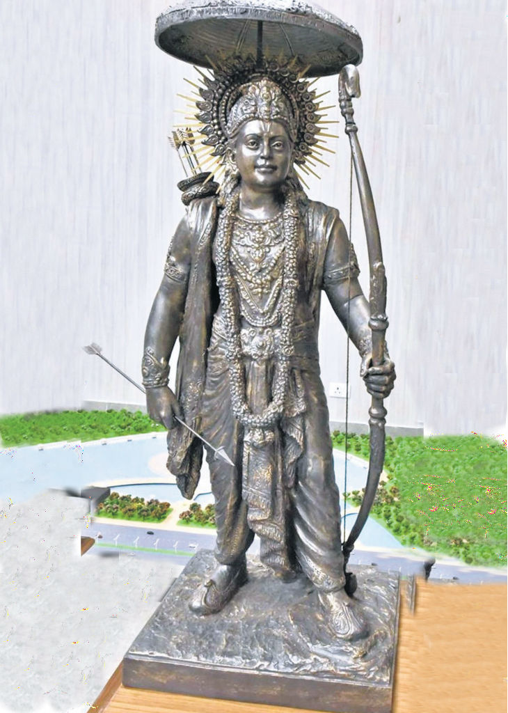 Shri Ram statue in ayodhya