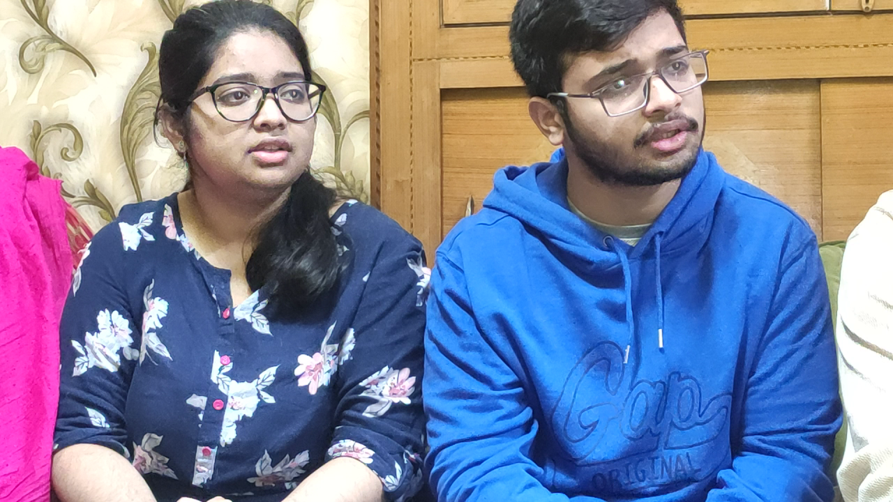 Bareilly students returned from Ukraine