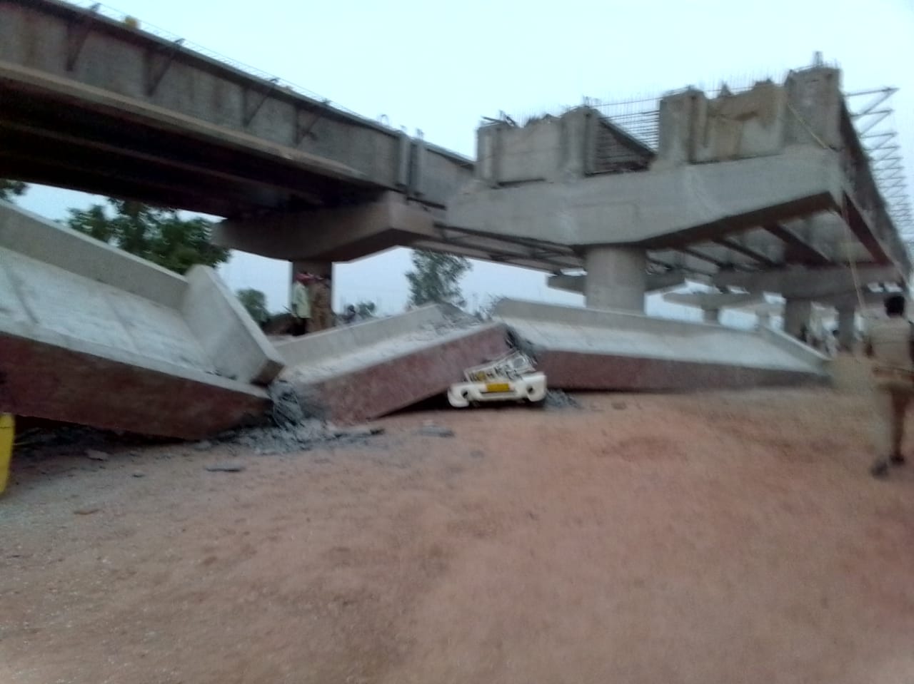 Under-construction bridge collapses in Uttar Pradesh's Etah