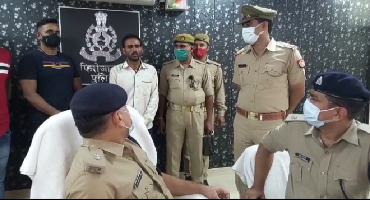 पुलिस गिरफ्त में हत्यारा प्रेमी