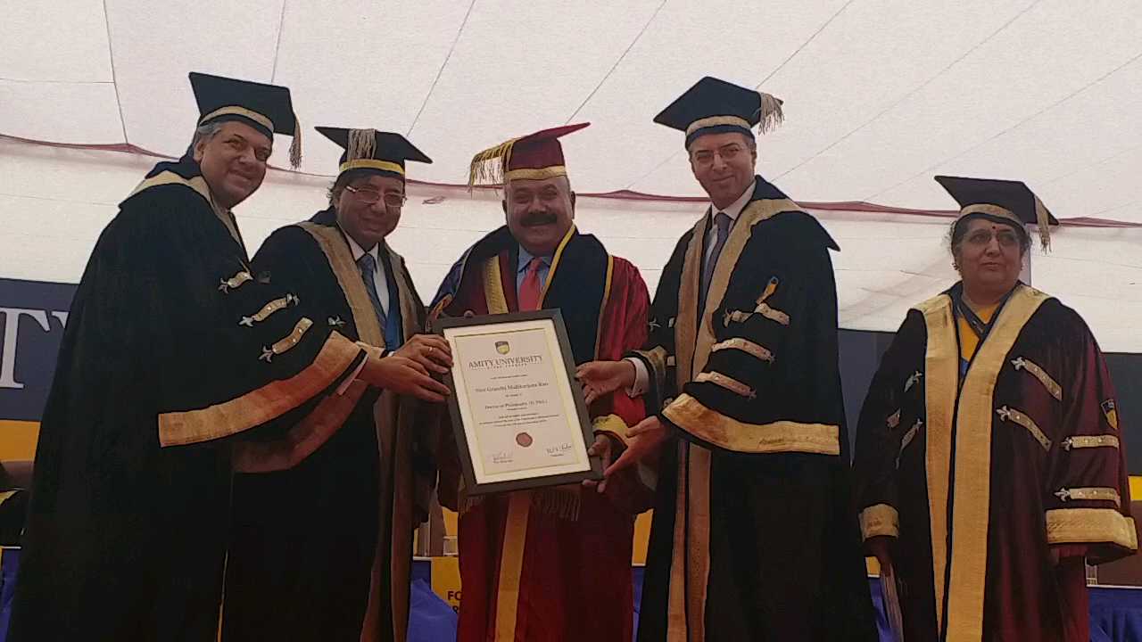 Amity's 15th convocation HRD minister Ramesh Pokhriyal 'Nishank' chief guest