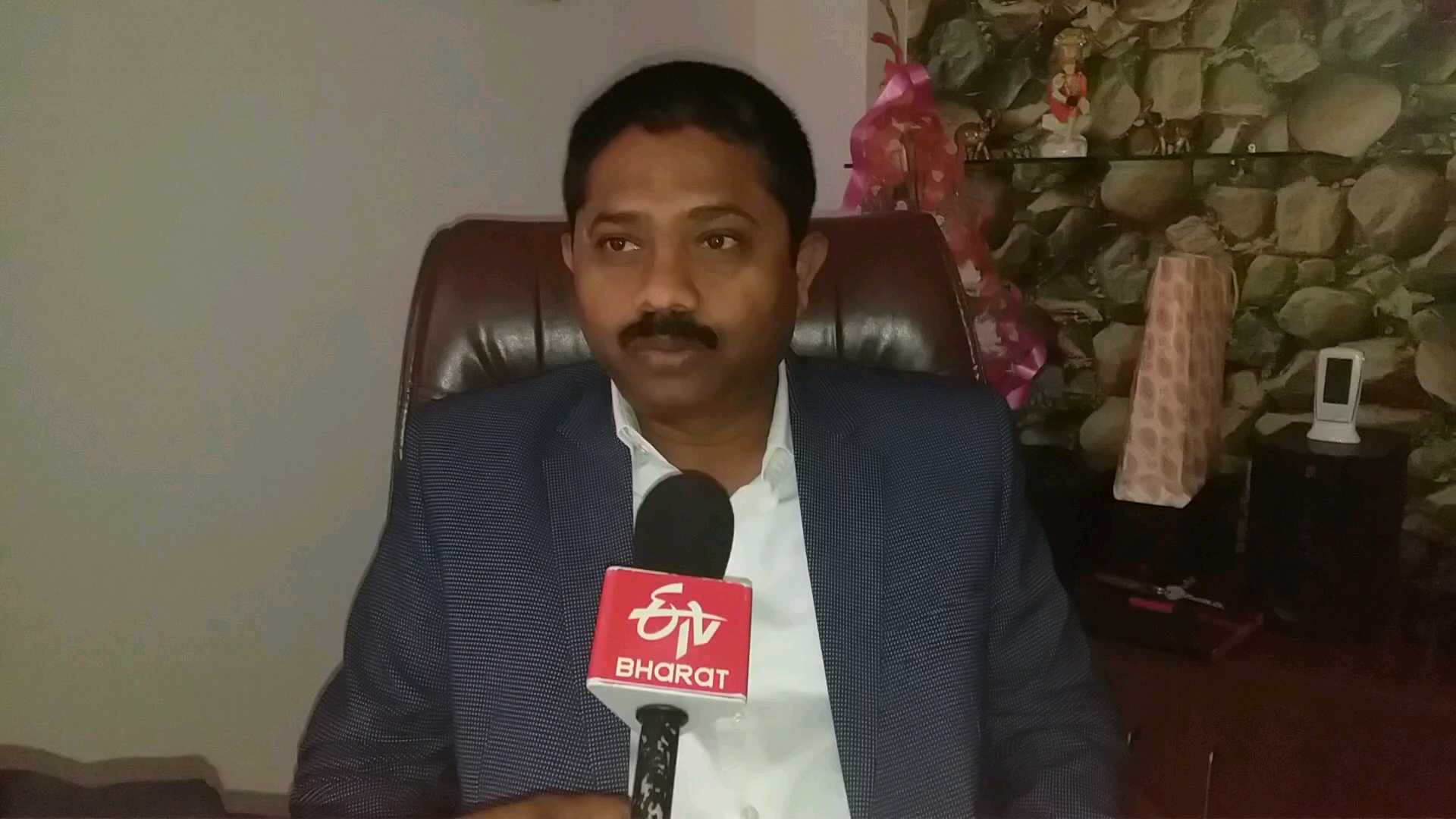 Uttar Pradesh Cabinet Minister Nand Gopal Nandi  exclusive talk to ETV bharat