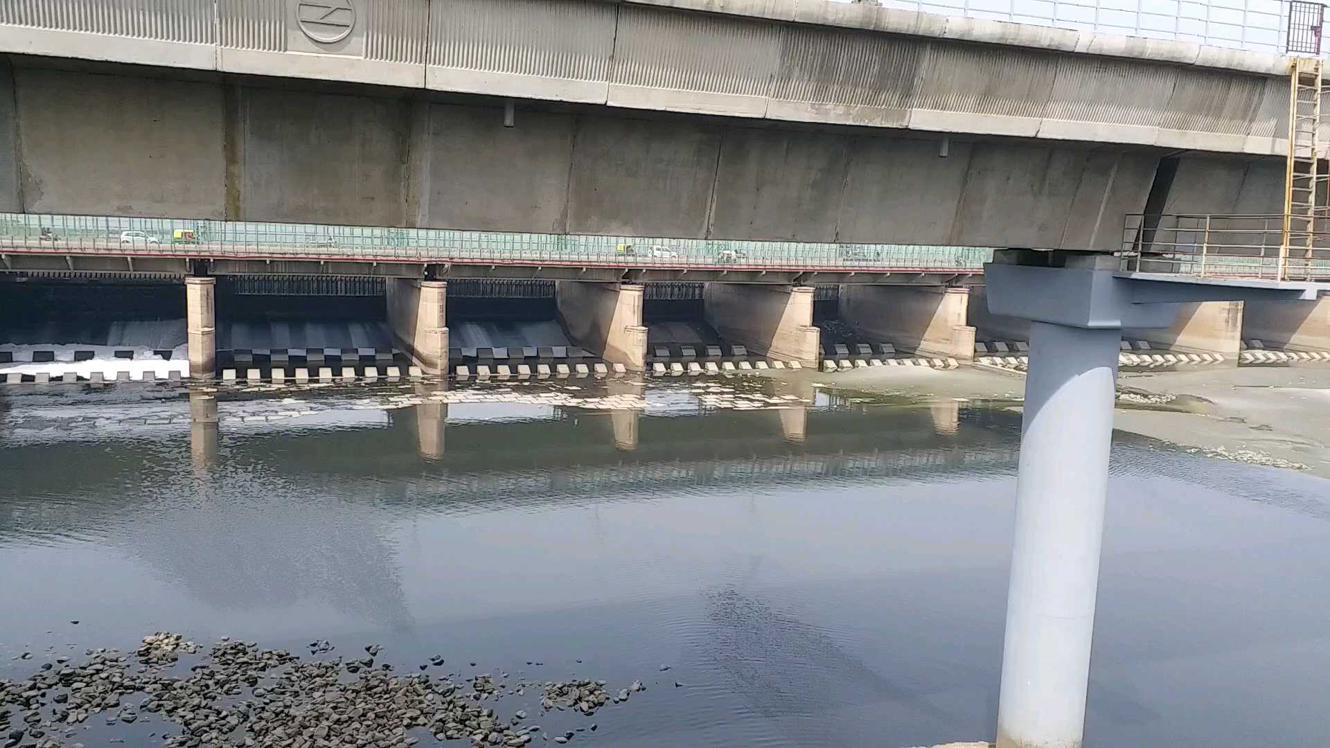 Water will be released from Okhla barrage for Yamuna river clear due to donald trump