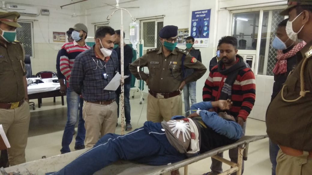 miscreants shot young man in ghazipur