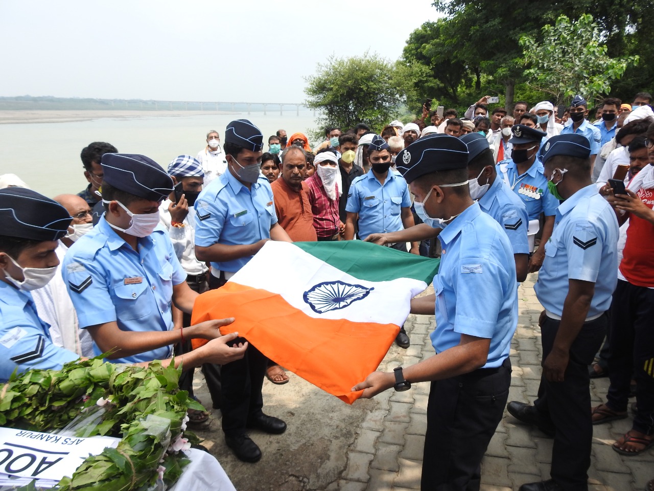 soldier of kanpur martyr in jammu kashmir