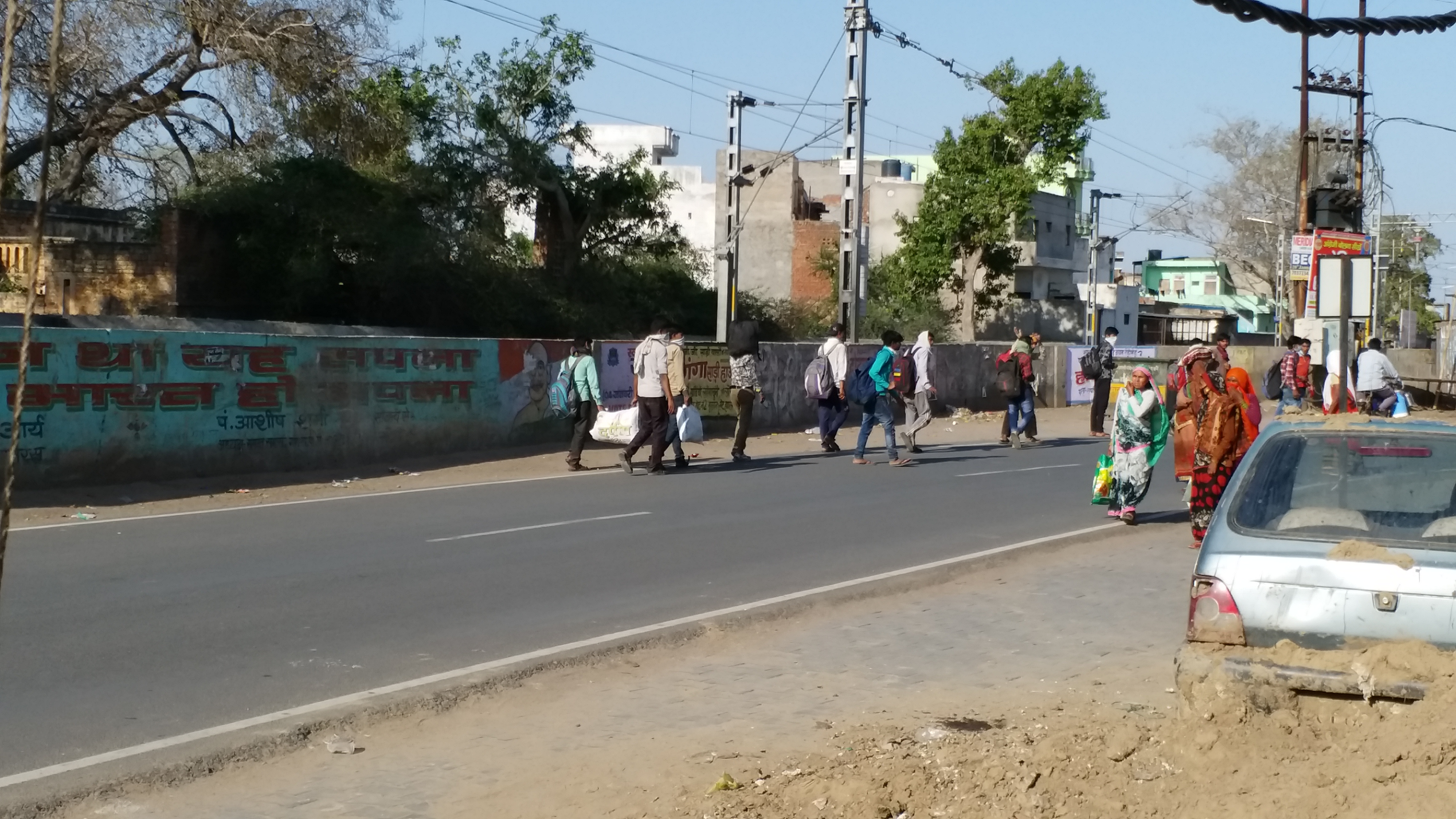 people returning from rajasthan