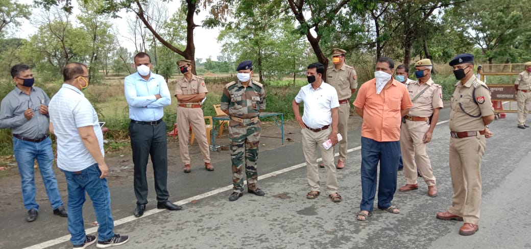 कुशीनगर की सीमा को किया सील