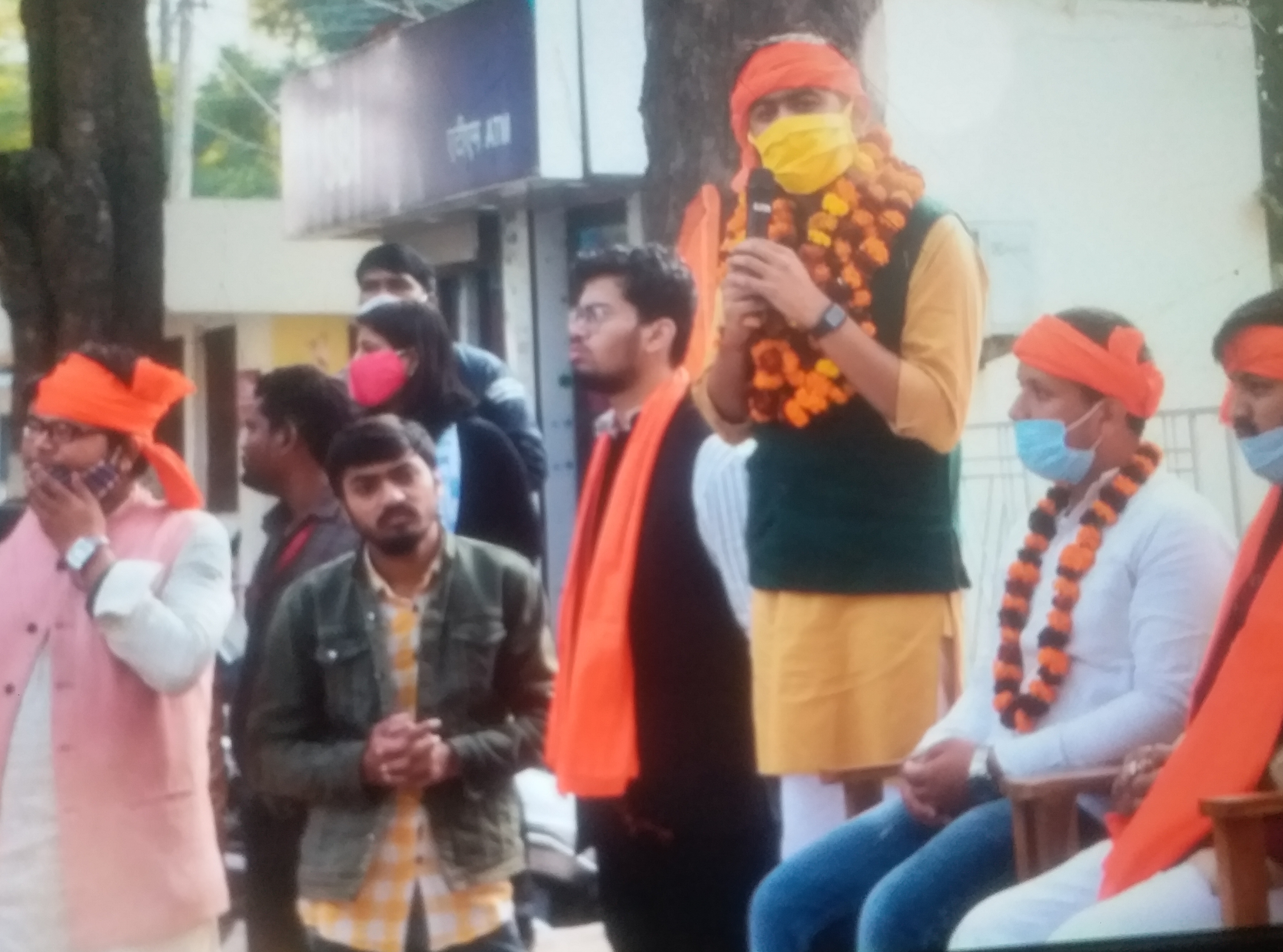 लखनऊ पहुंचे ABVP नवनिर्वाचित राष्ट्रीय मंत्री