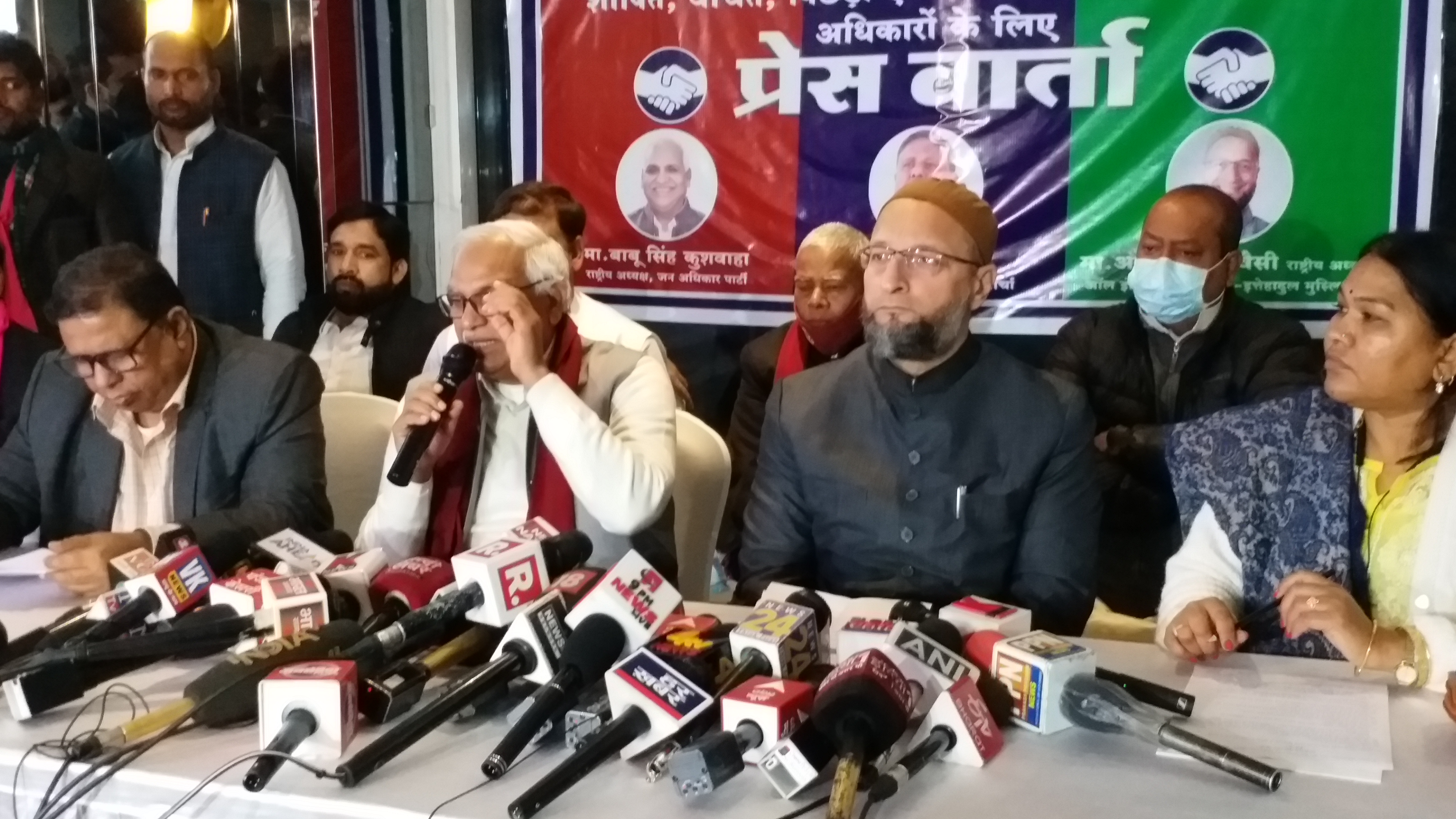 MIM's alliance with five parties in Uttar Pradesh