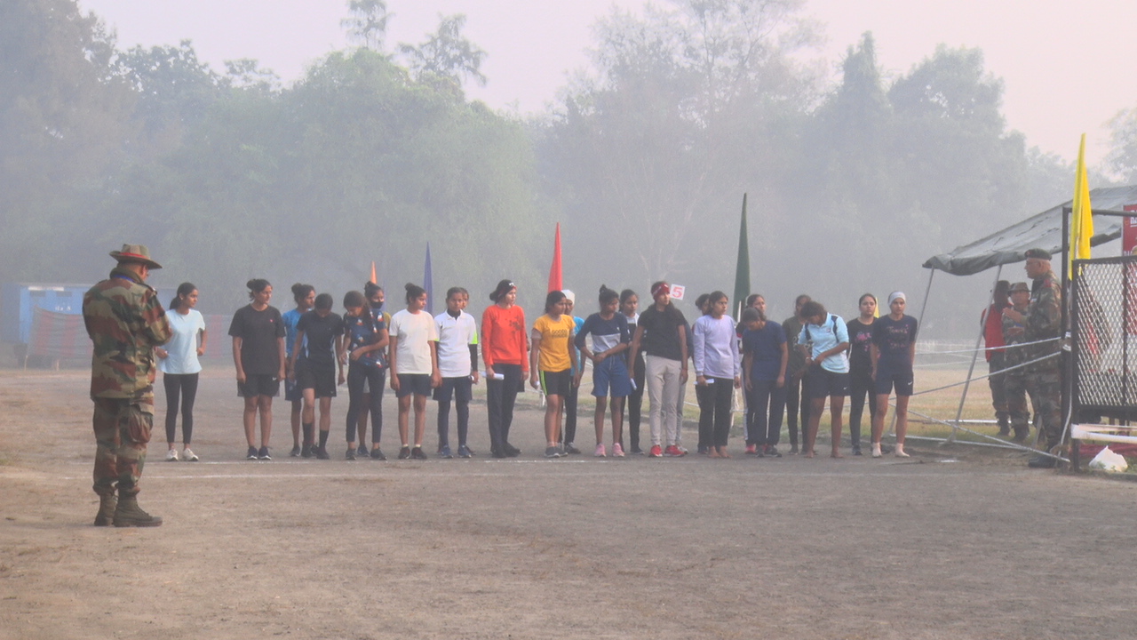 first-women-agniveer-recruitment-rally-in-uttar-pradesh-started-today