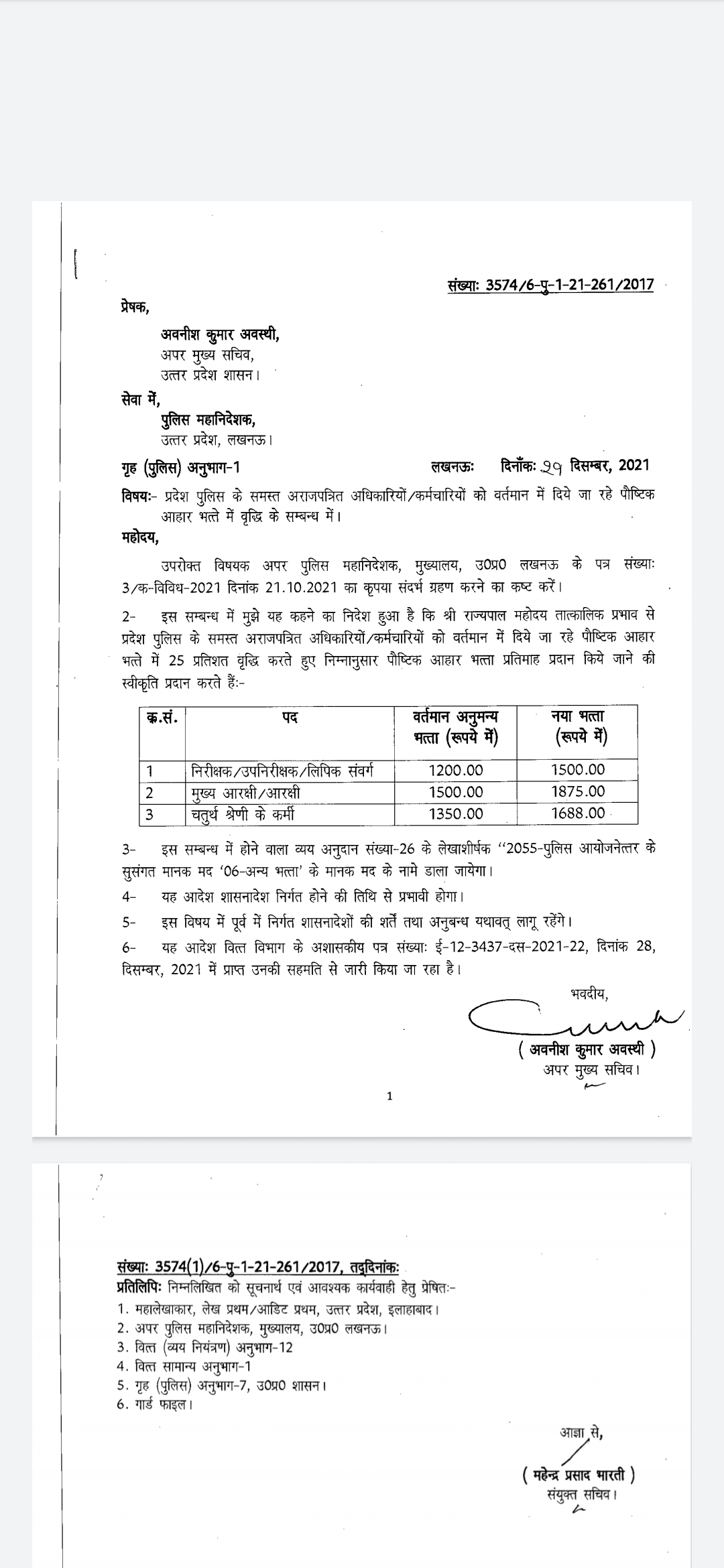 ईटीवी भारत की खबर का असर, नींद से जागा गृह विभाग, पुलिस कर्मियों के लिए जारी किया भत्ते का आदेश