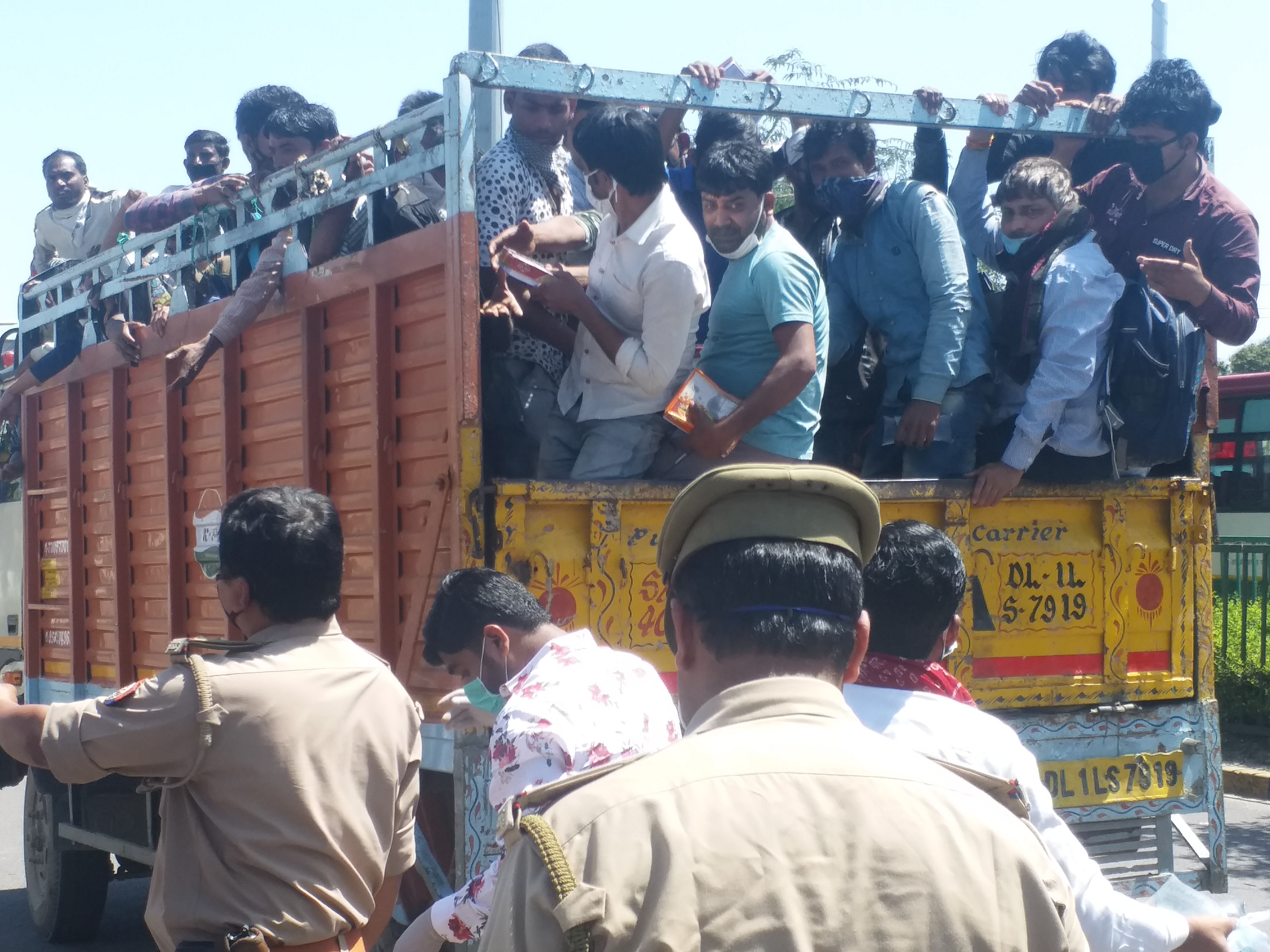 laborers in lucknow