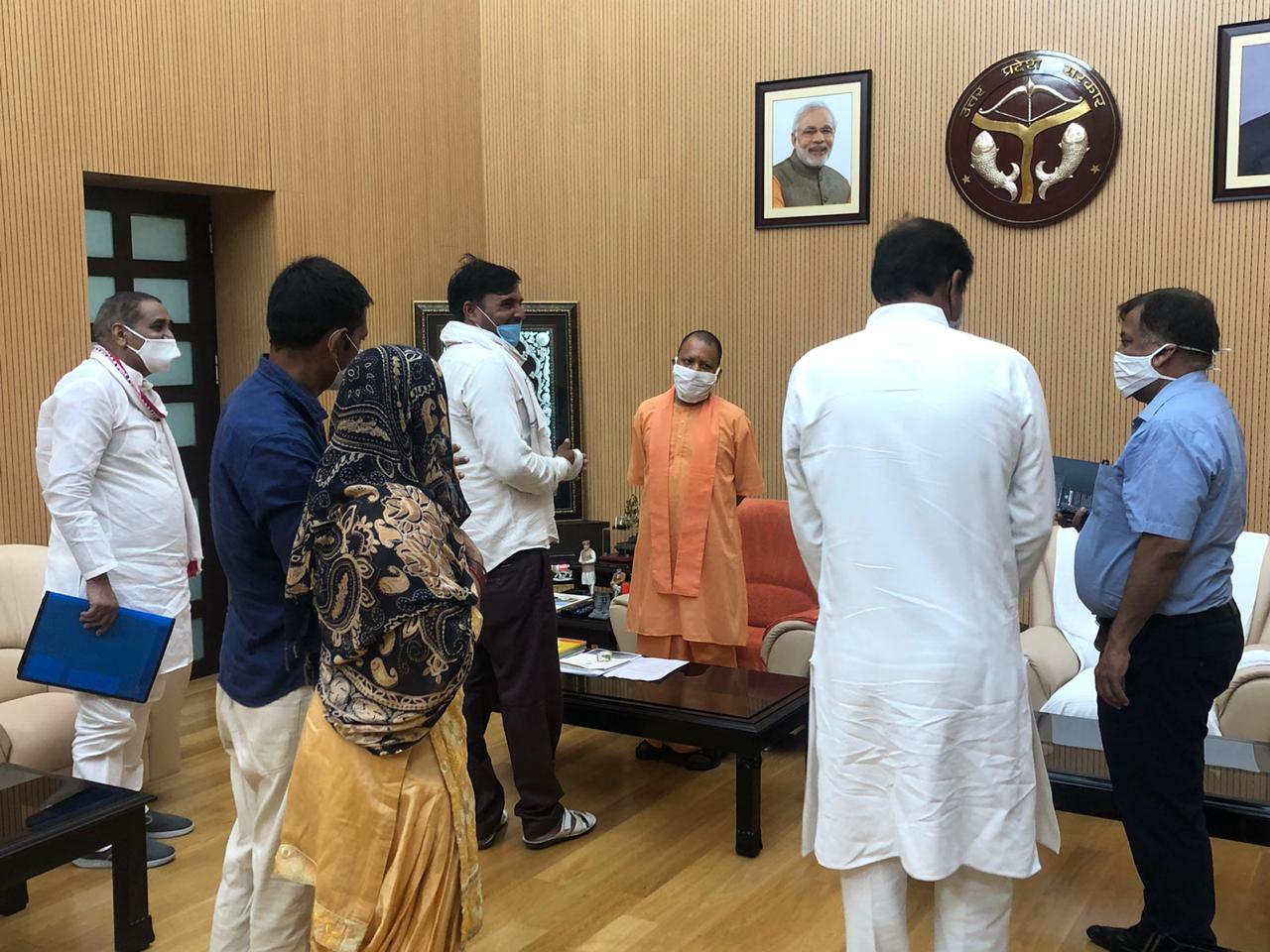 Yogi announces library, memorial for Sudiksha Bhati