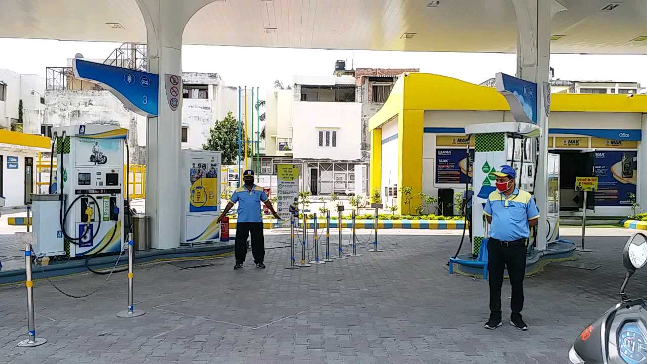 lockdown effect on petrol pump