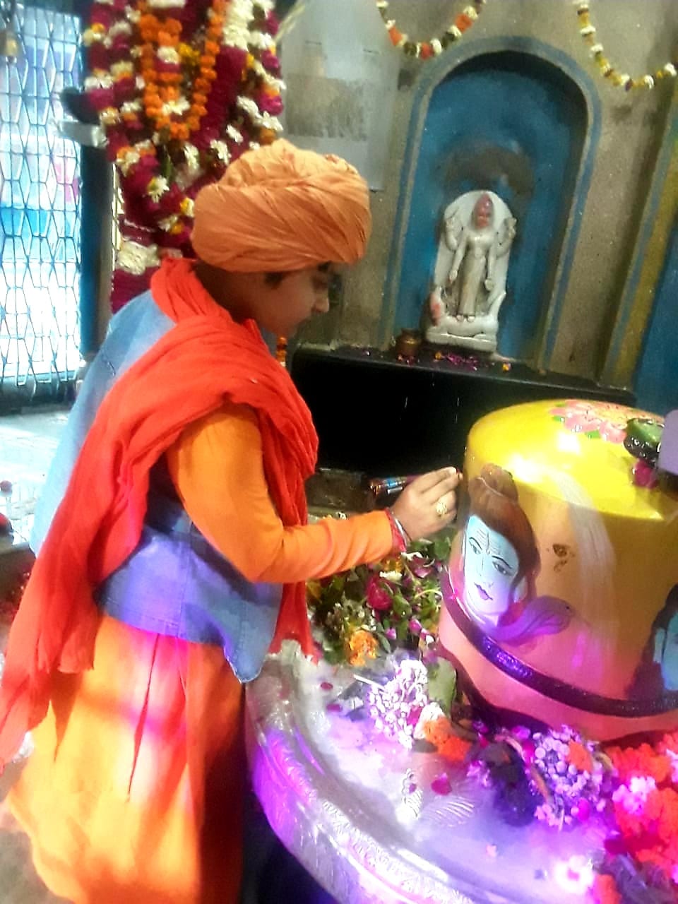 मनकामेश्वर मंदिर में शिव विवाह