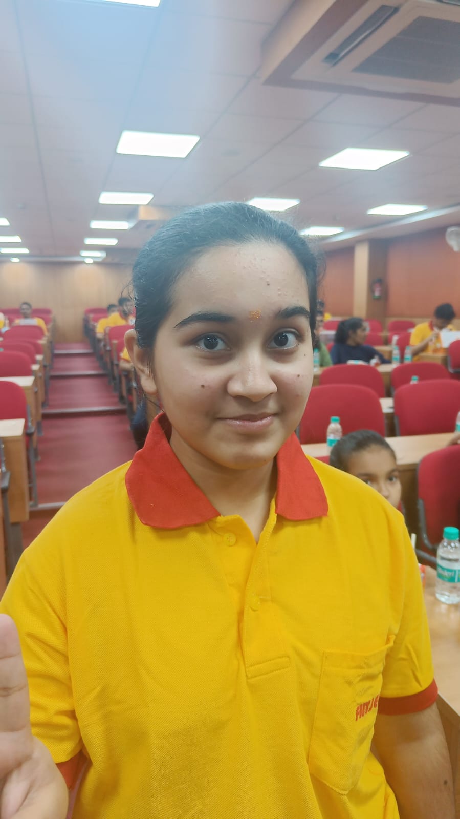 Aryashi Tripathi City Rank 2, Girls topper