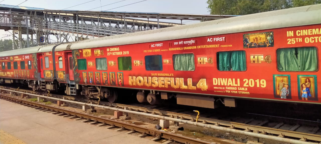 SPECIAL TRAIN FOR HOUSEFULL 4 CINEMA