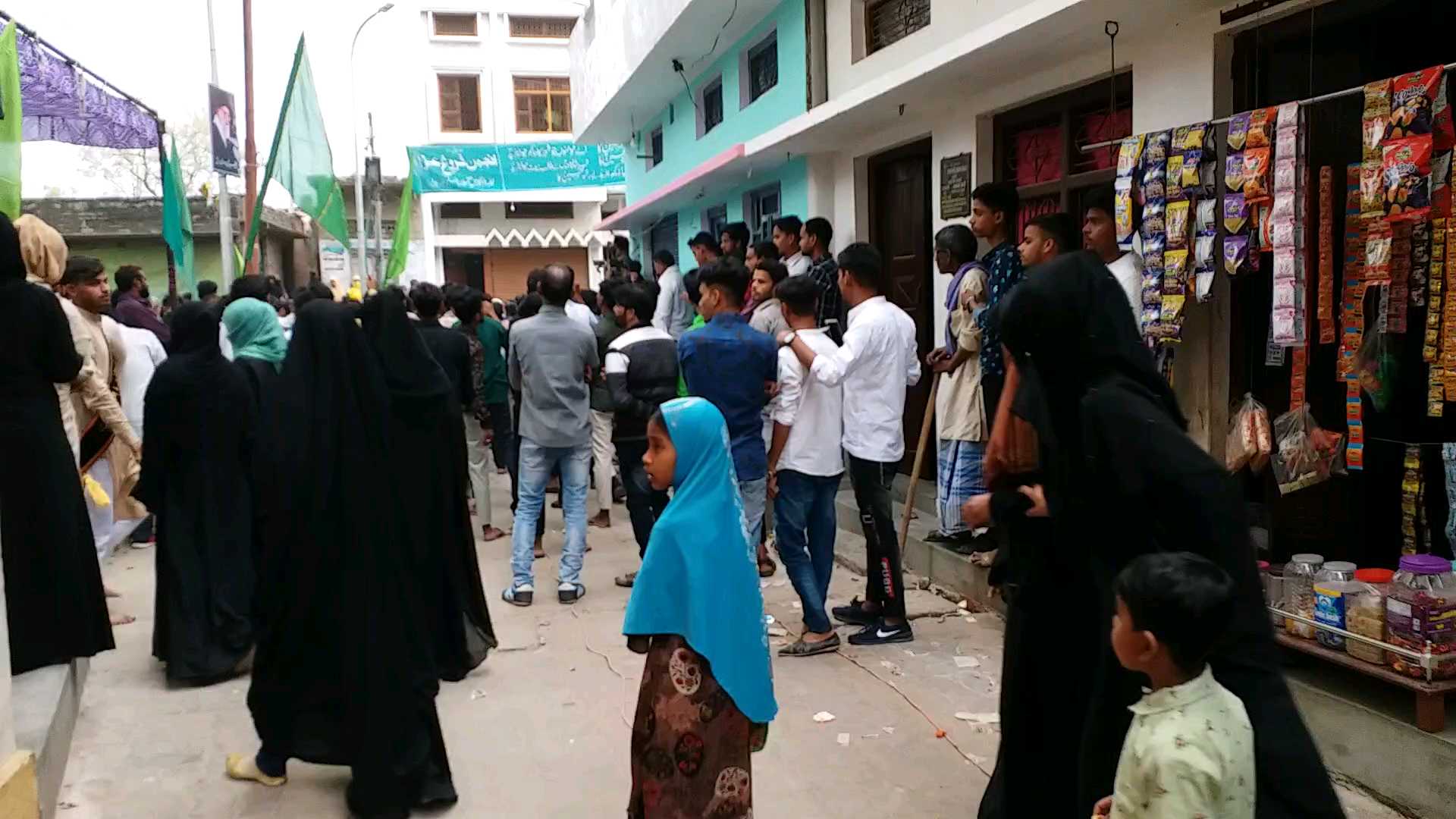 مئو میں 29 صفر کے موقع پر جلوس عماری کا انعقاد