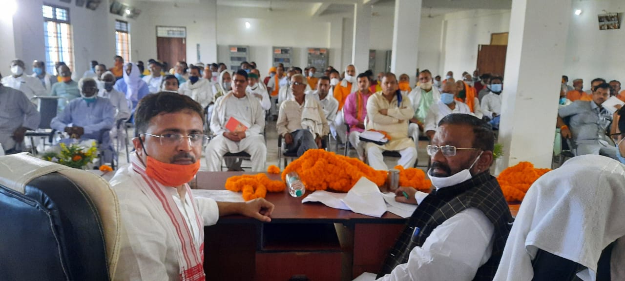 swami prasad maurya in mirzapur