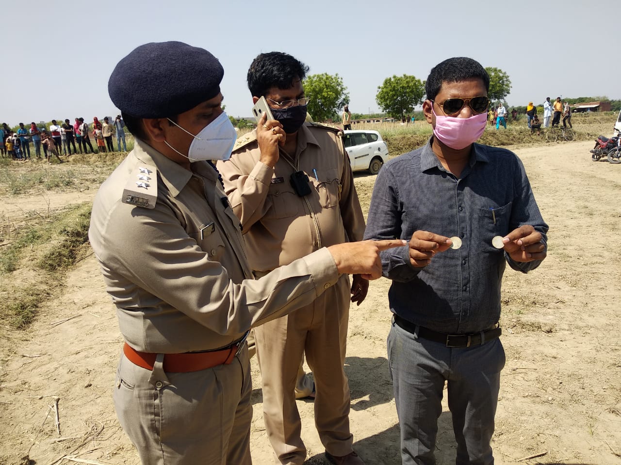 Police seized the silver coins and handed it to archaeological department