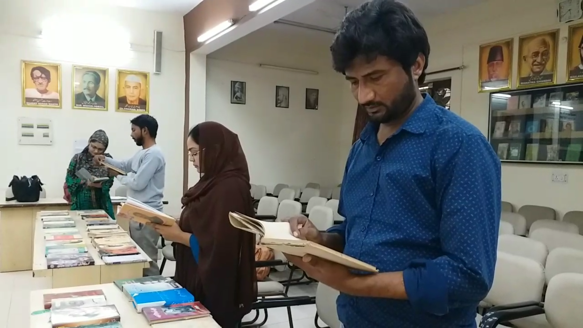 ایگزیبیشن کا مقصد علامہ اقبال کی کتابوں کے ذریعے اقبال کے پیغام کو عام کرنا ہے