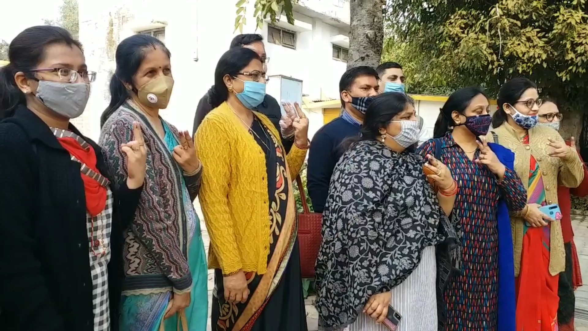 votes were cast for mlc elections in moradabad uttar pradesh