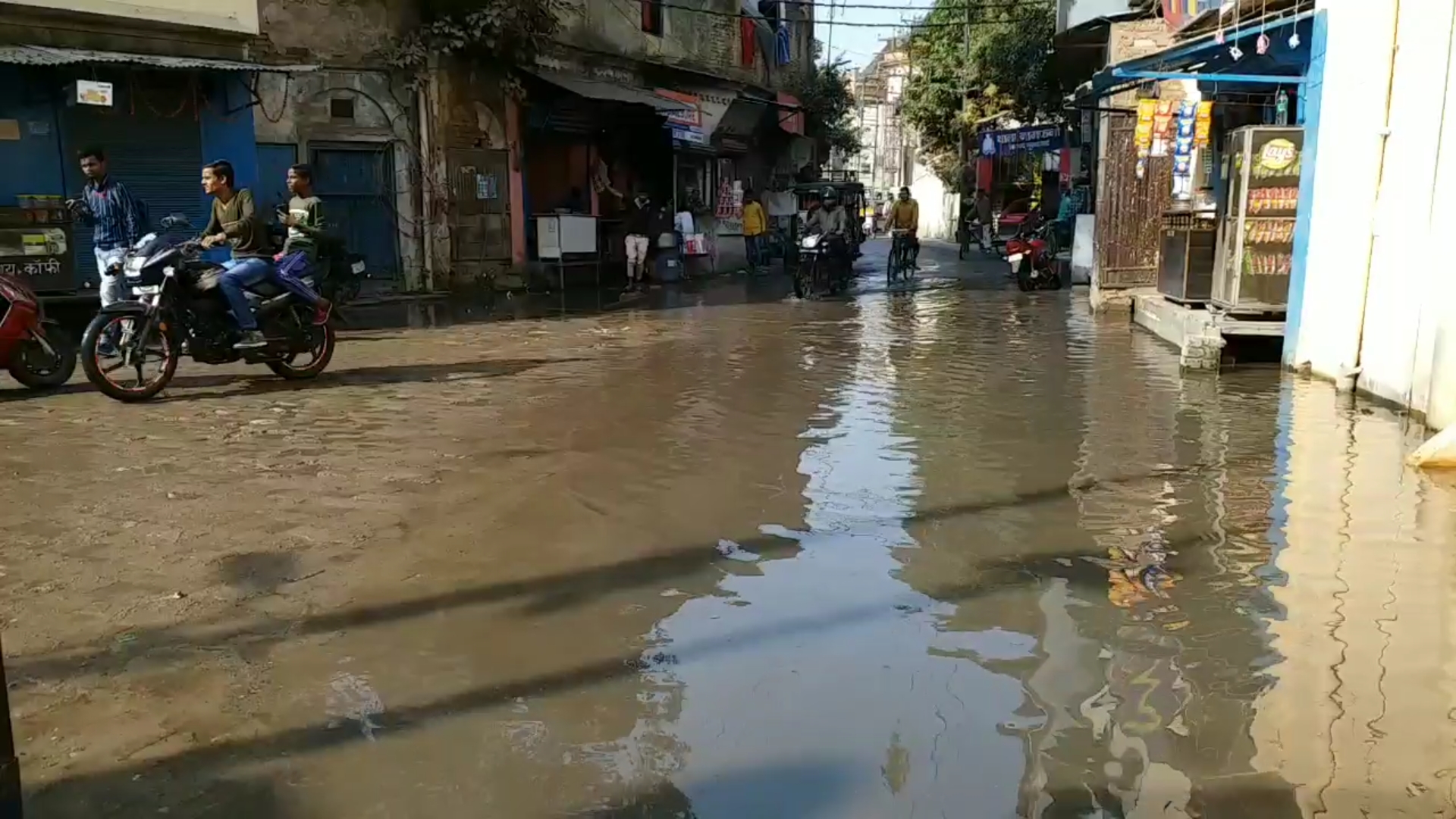 water logging in moradabad