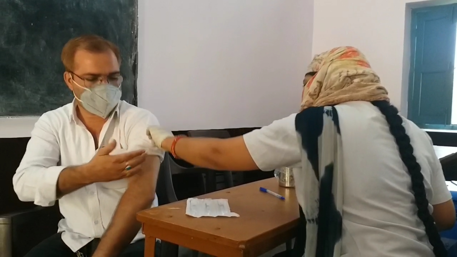 Moradabad: Separate vaccination of journalists