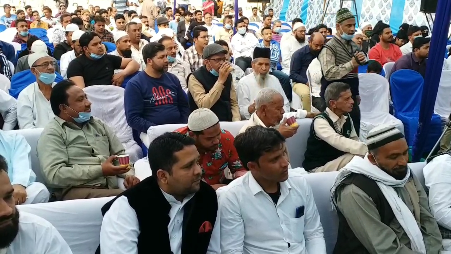 Moradabad: Meeting of Jamiat-ul-Mansoor for Mansoori community