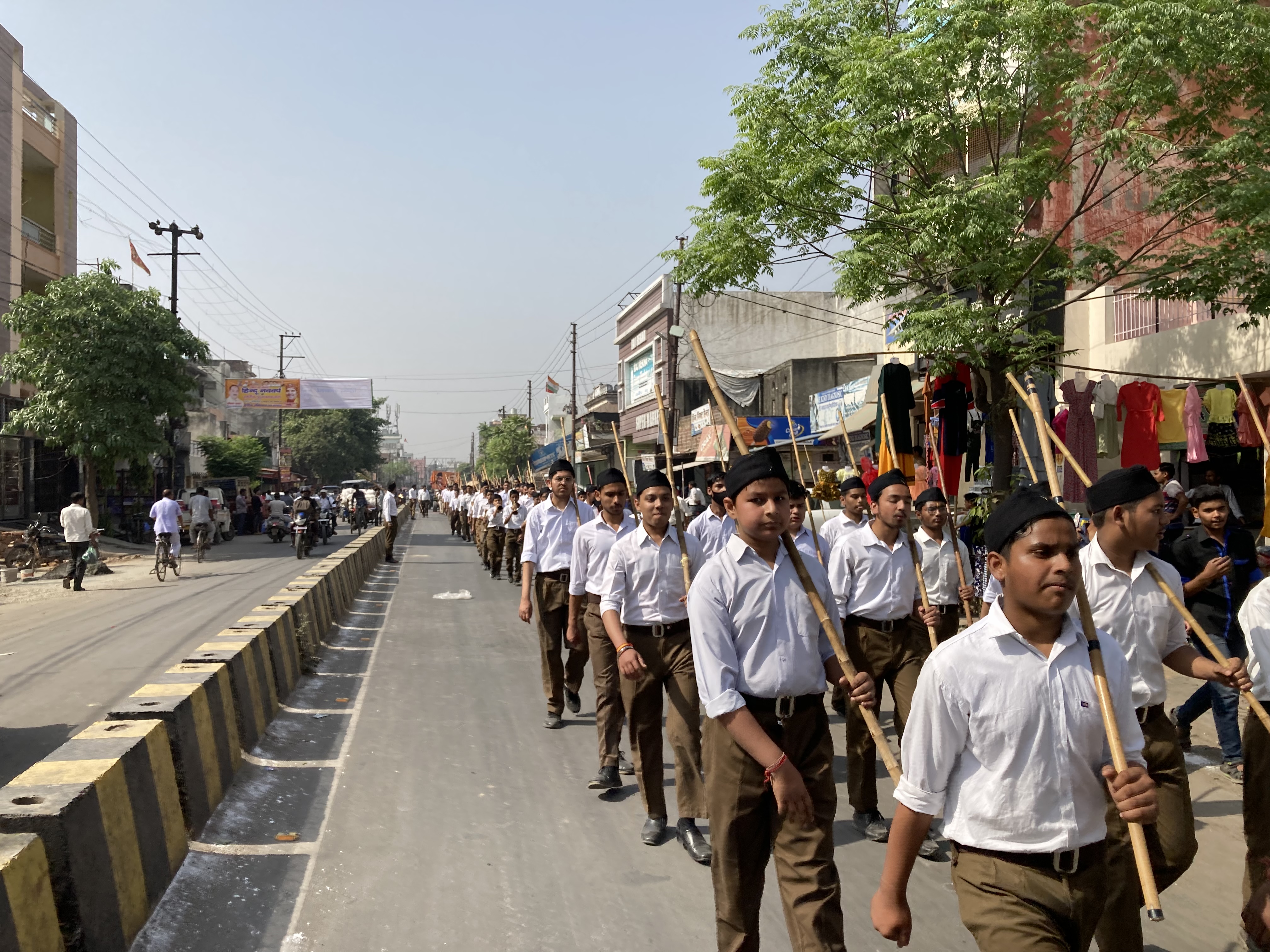 आरएसएस ने हिंदू नववर्ष धूमधाम से मनाया