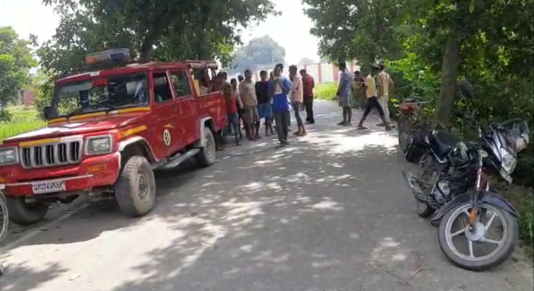 Fire tenders reached at Pratapgarh's sub-station