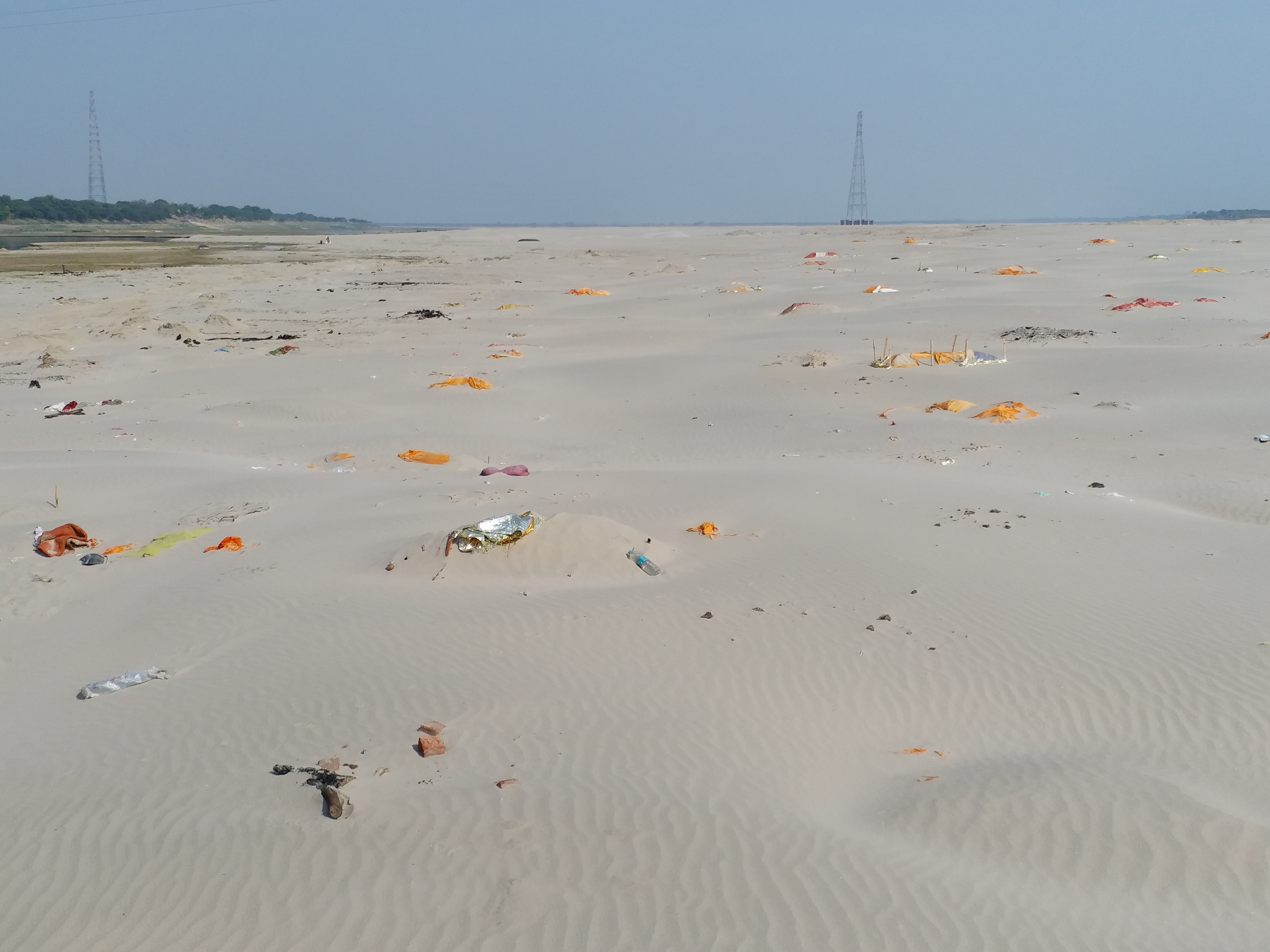 Bodies in ganga