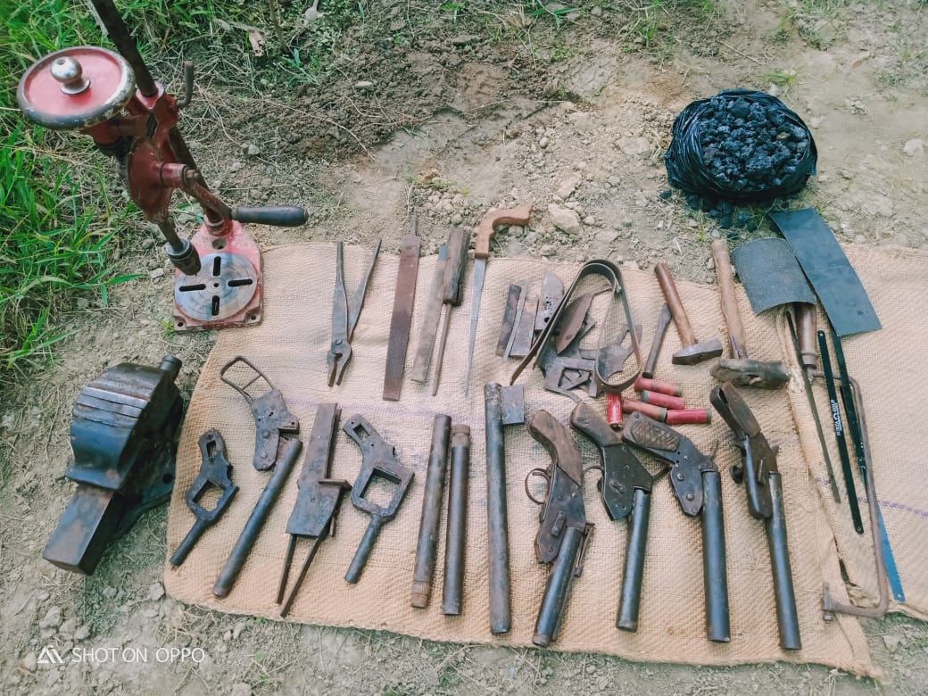 illegal arms factory uncovered in rampur uttar pradesh