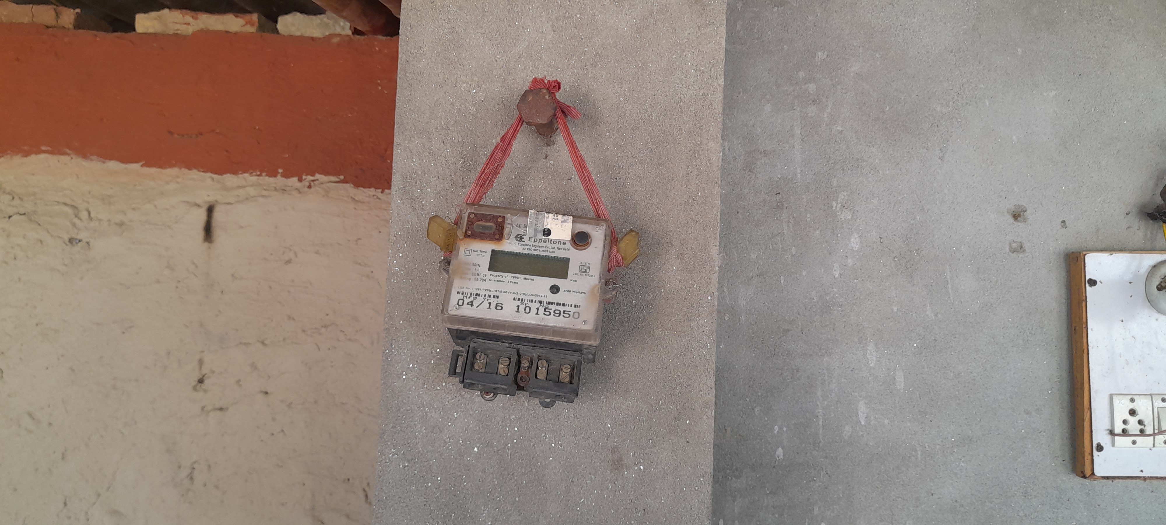 The people of 12 villages are disturbed by the work of the electricity department in Shamli