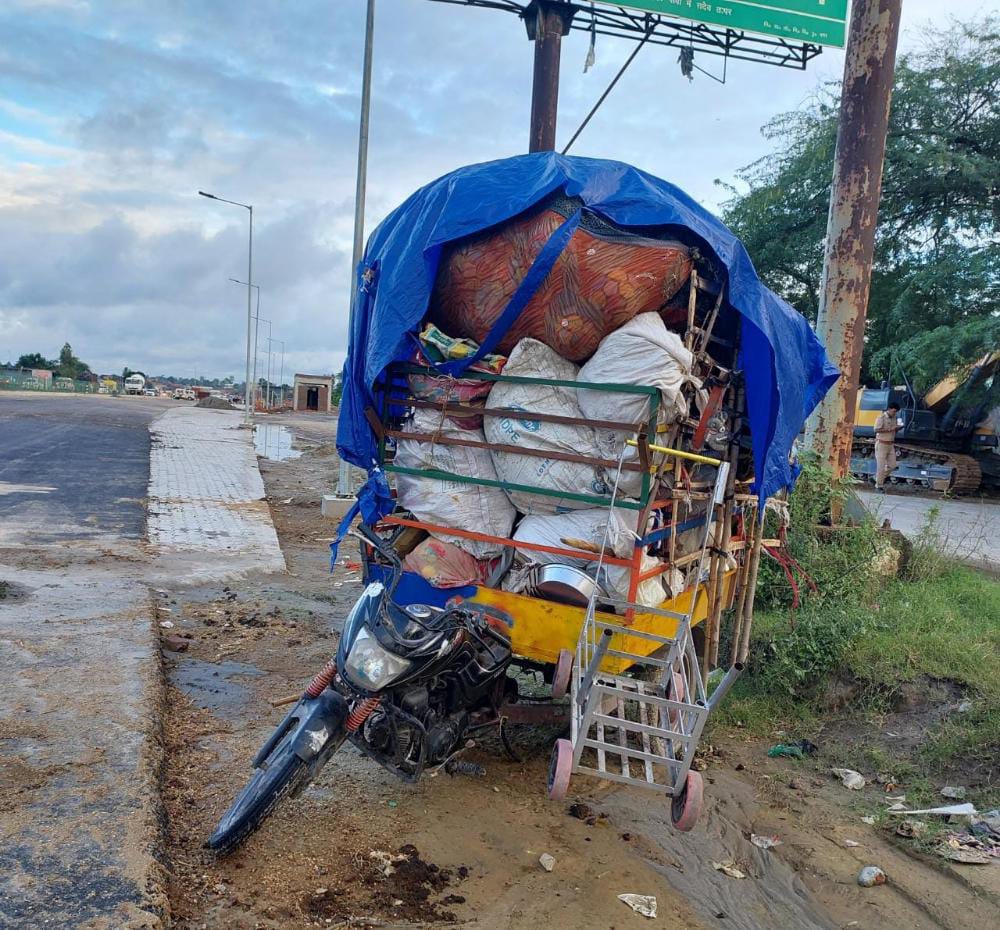 बाइकनुमा रेहड़ी