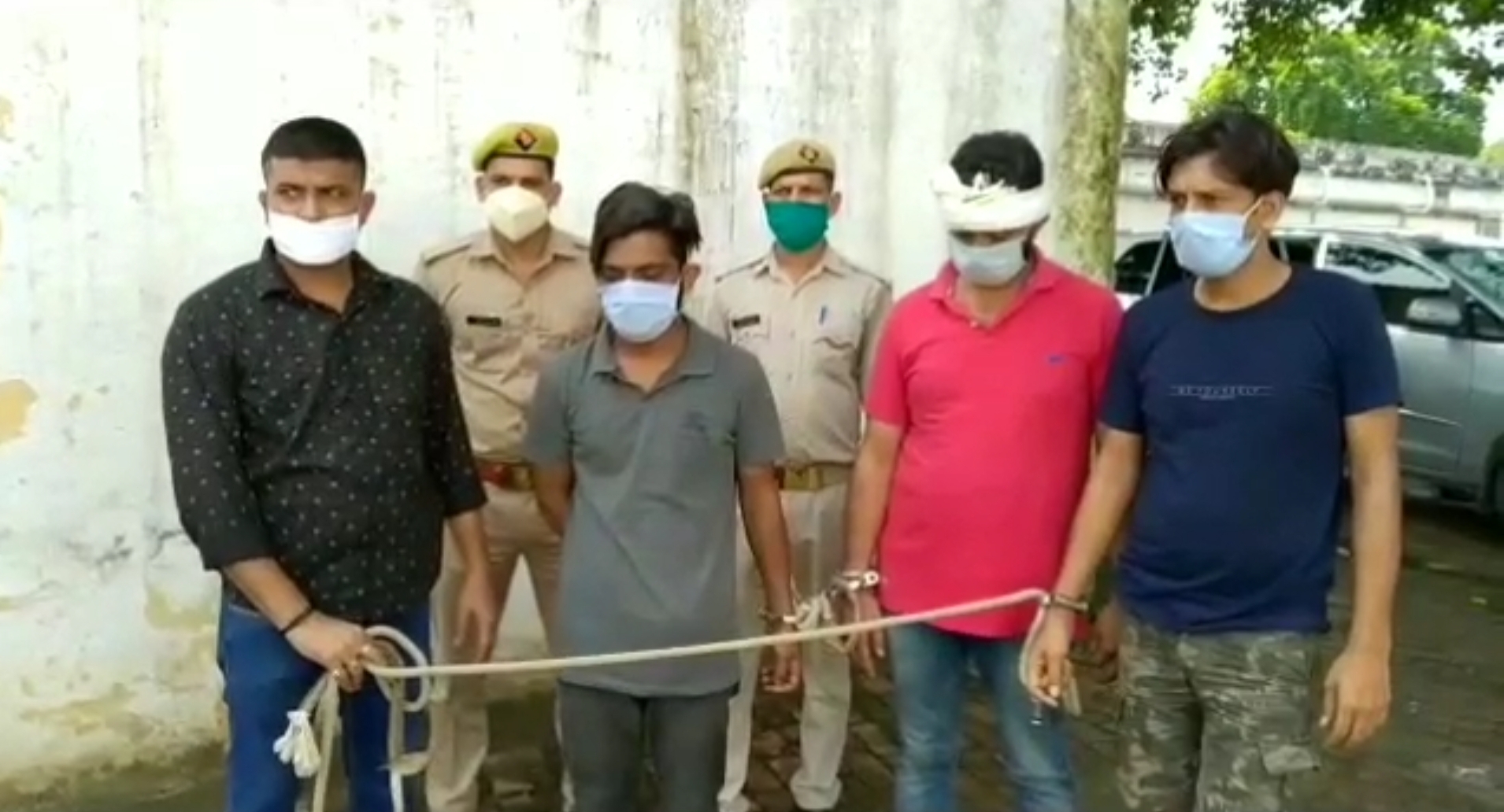 three arrested with illegal weapons in saharanpur uttar pradesh