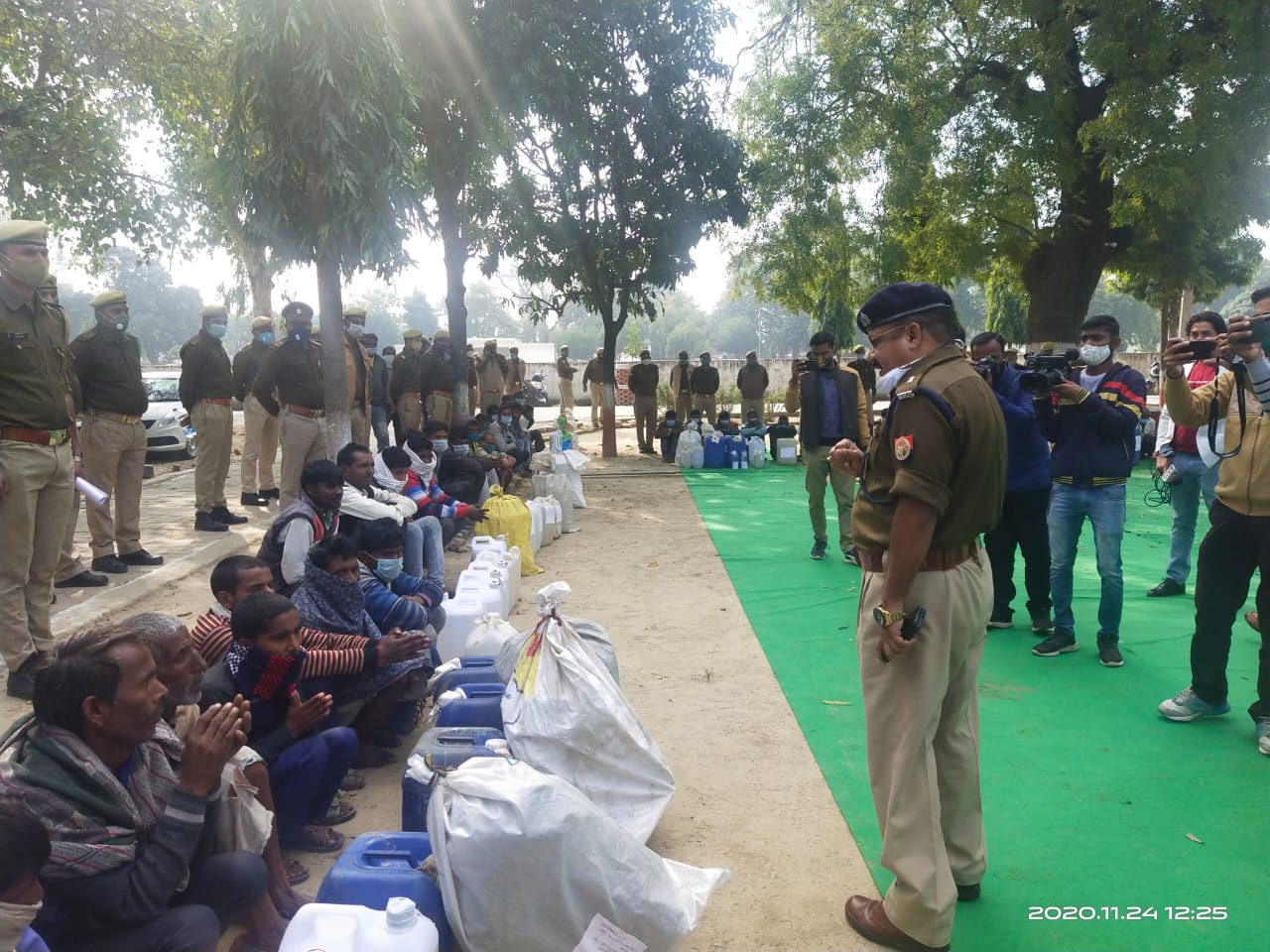 शराब माफियाओं के खिलाफ कार्रवाई