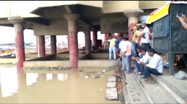 गंगा का बढ़ा जलस्तर