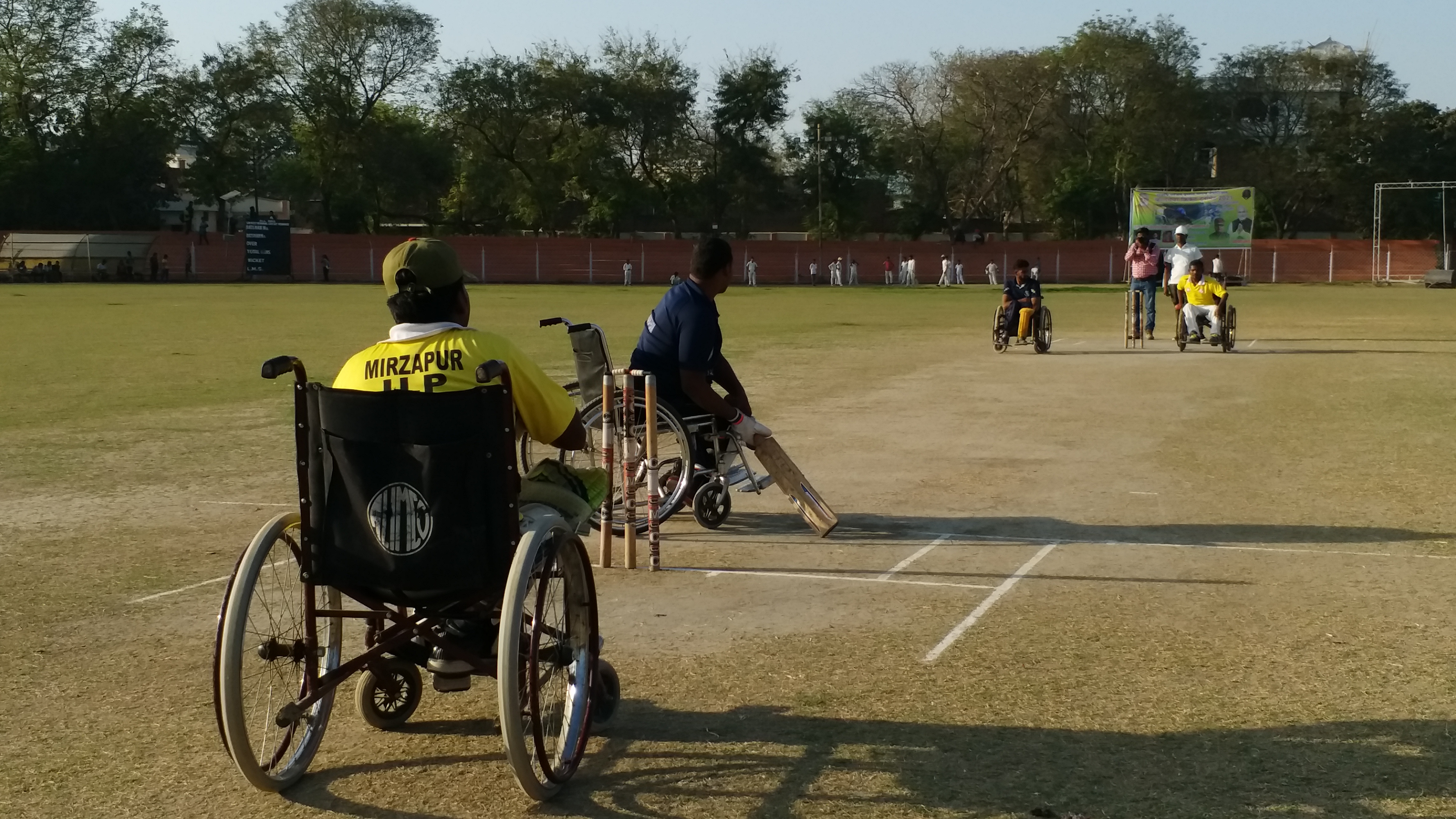 Wheelchair cricket match for the disabled, these disabled people are becoming a precedent for others