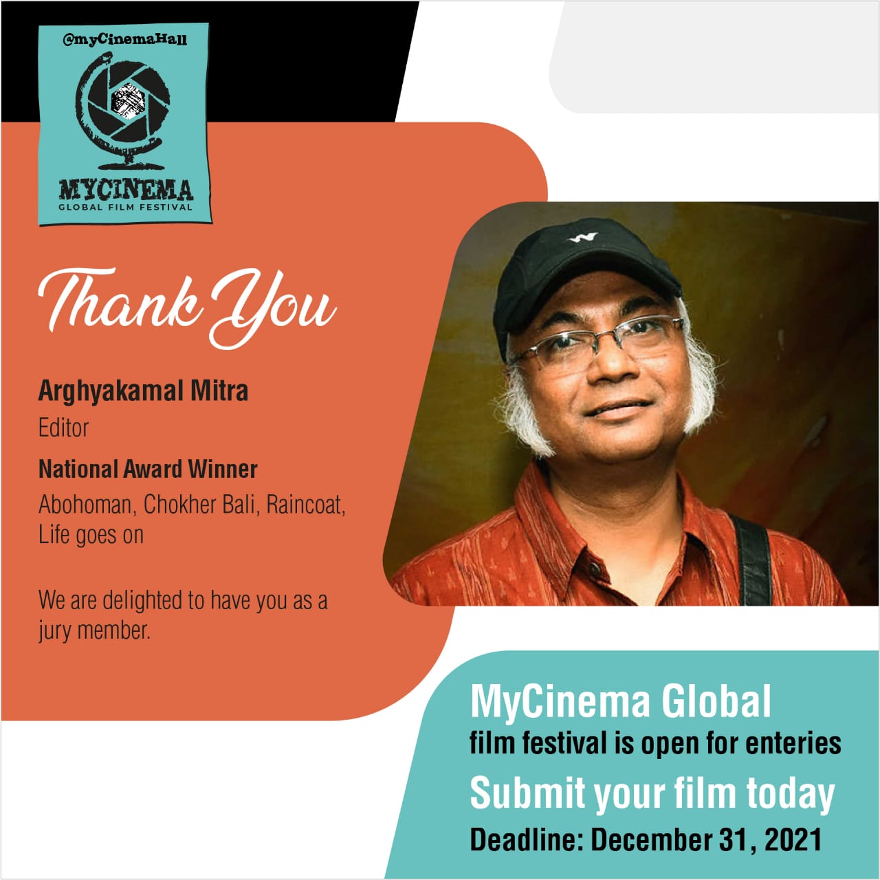 Virtual Film Festival 'My Cinema Global Film Festival' is about to start