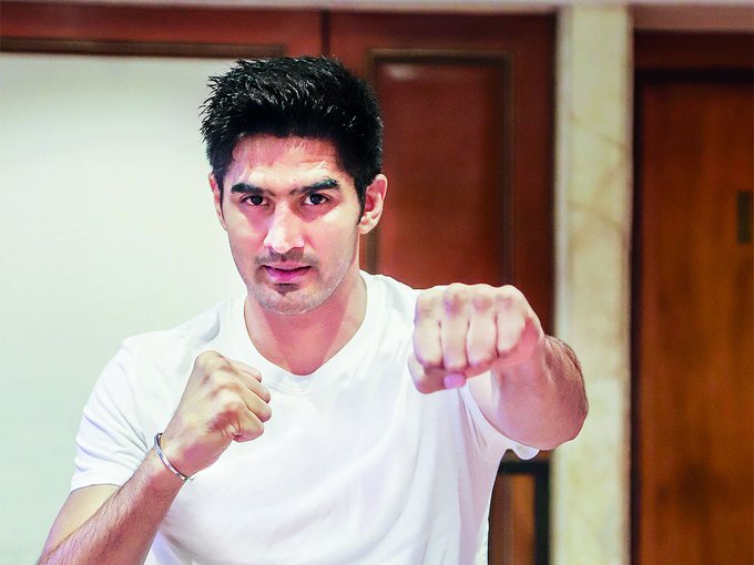 Vijender Singh is a 2008 Beijing Olympics bronze medallist.