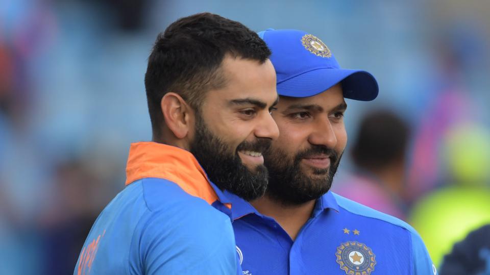 Captain Virat Kohli and vice-captain Rohit Sharma.