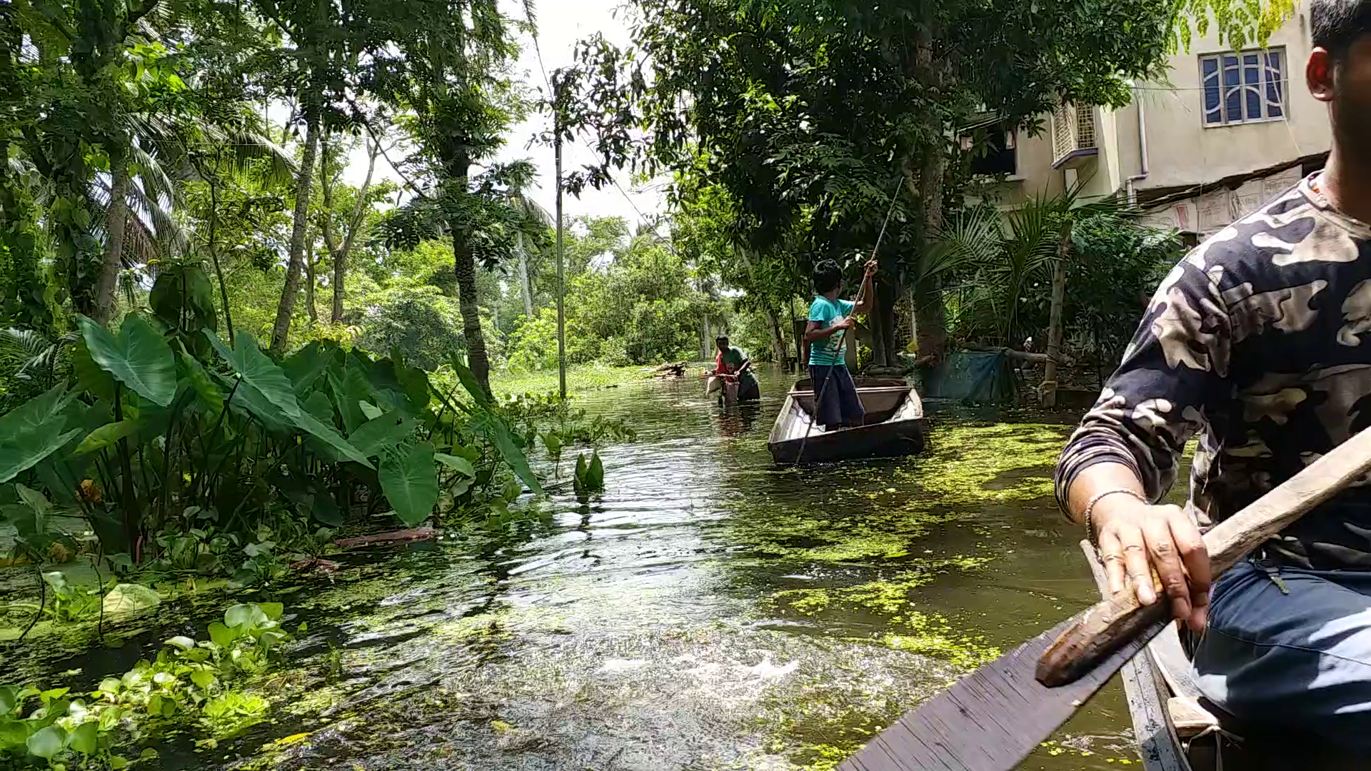 Gobordanga remains water-logged for the last 15 days