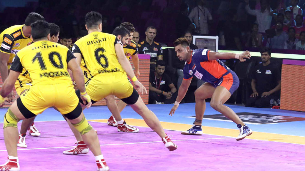 Pro Kabaddi League 7, Maninder Singh, Bengal Warriors, Siddharth Desai, Telugu Titans