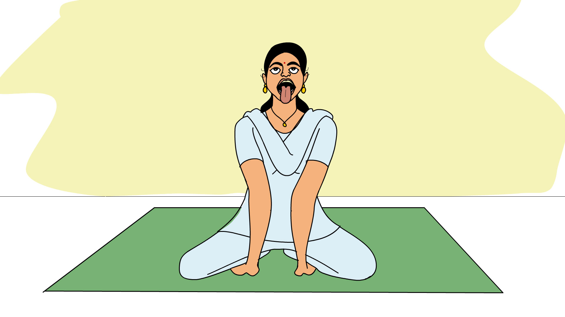 Vyaghra Mudra, Lion pose, Yoga for eyes, Yoga