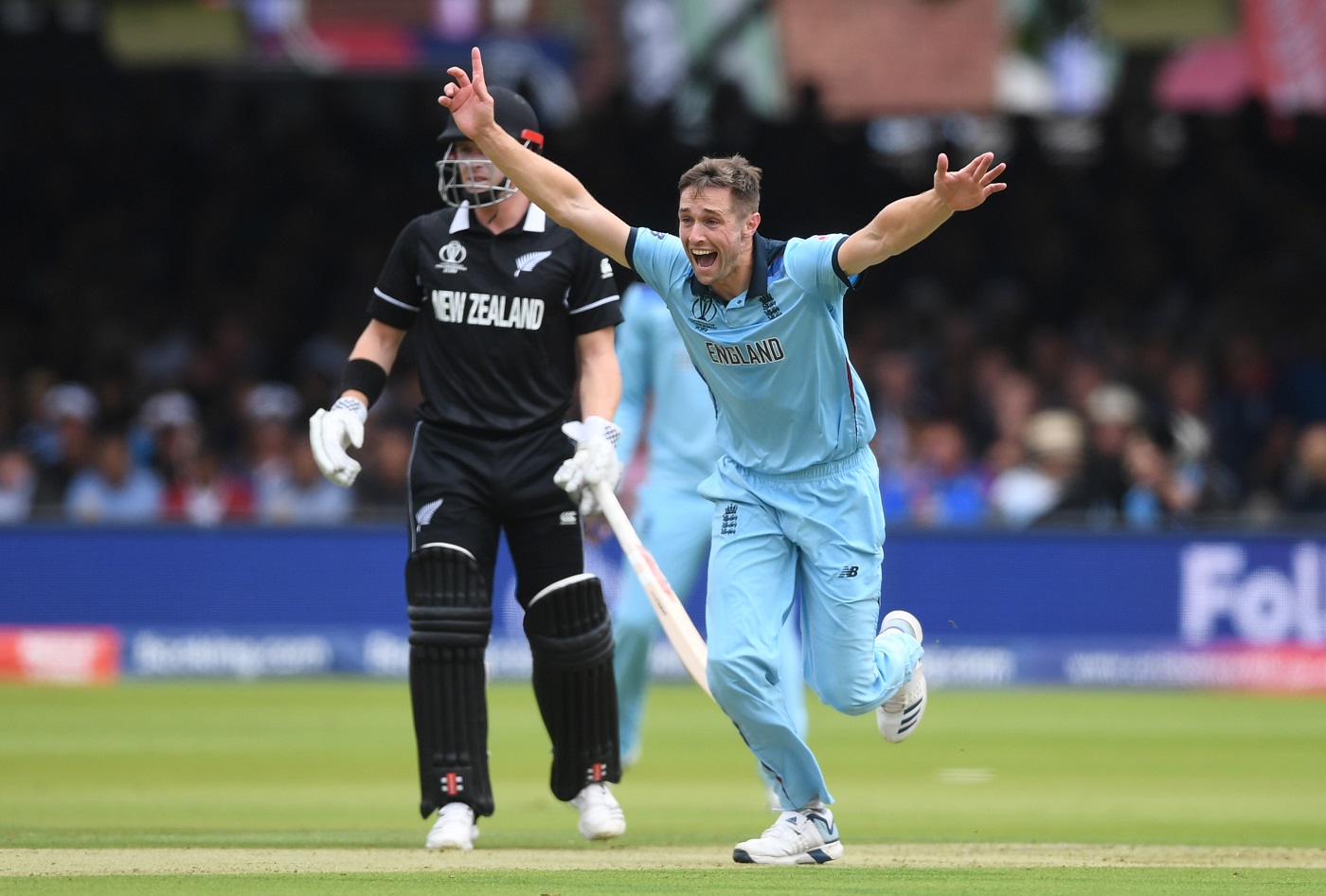 Chris Woakes took 16 in 11 matches in 2019 World Cup.