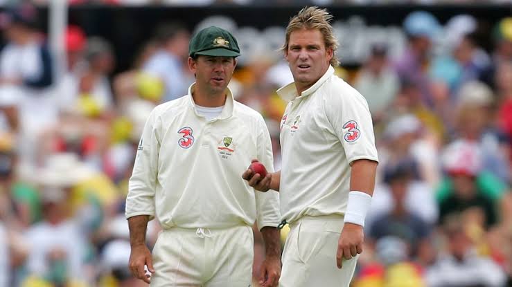 Warne and Ponting