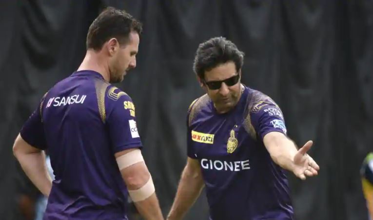 Wasim Akram is a former bowling coach of Kolkata Knight Riders.